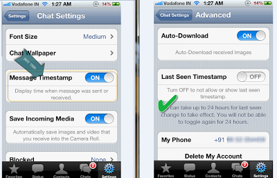How to Hide Last Seen Status on Whatsapp